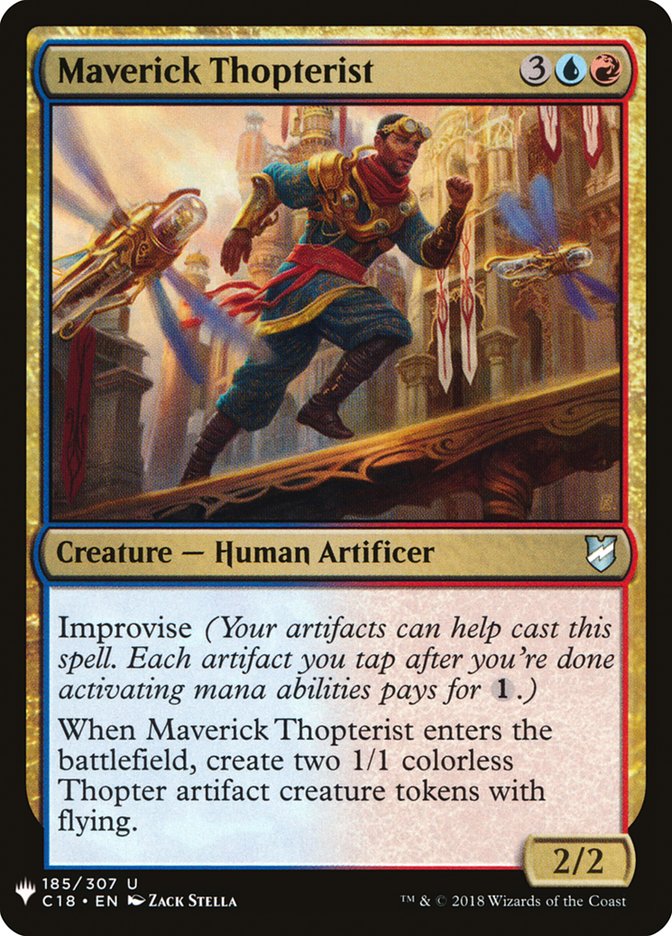 Maverick Thopterist [Mystery Booster] | Chromatic Games