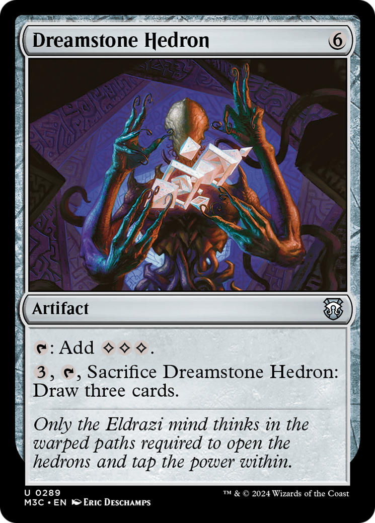 Dreamstone Hedron (Ripple Foil) [Modern Horizons 3 Commander] | Chromatic Games