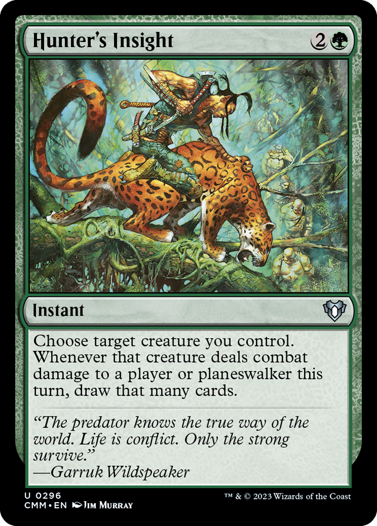 Hunter's Insight [Commander Masters] | Chromatic Games