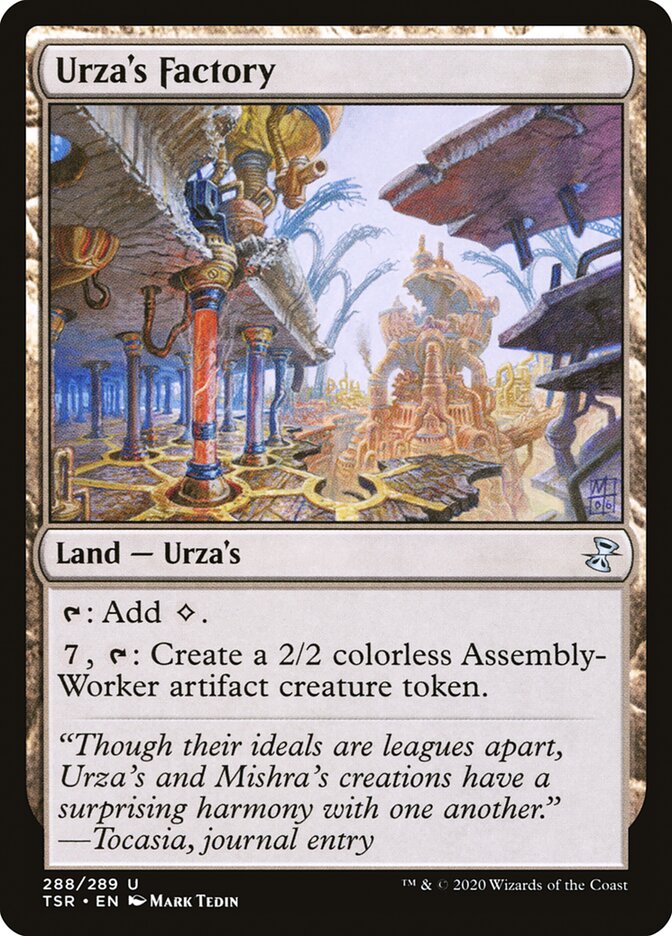 Urza's Factory 288/289 (Time Spiral: Remastered)  | Chromatic Games