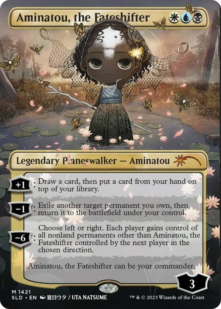 Aminatou, the Fateshifter (Rainbow Foil) [Secret Lair Drop Series] | Chromatic Games