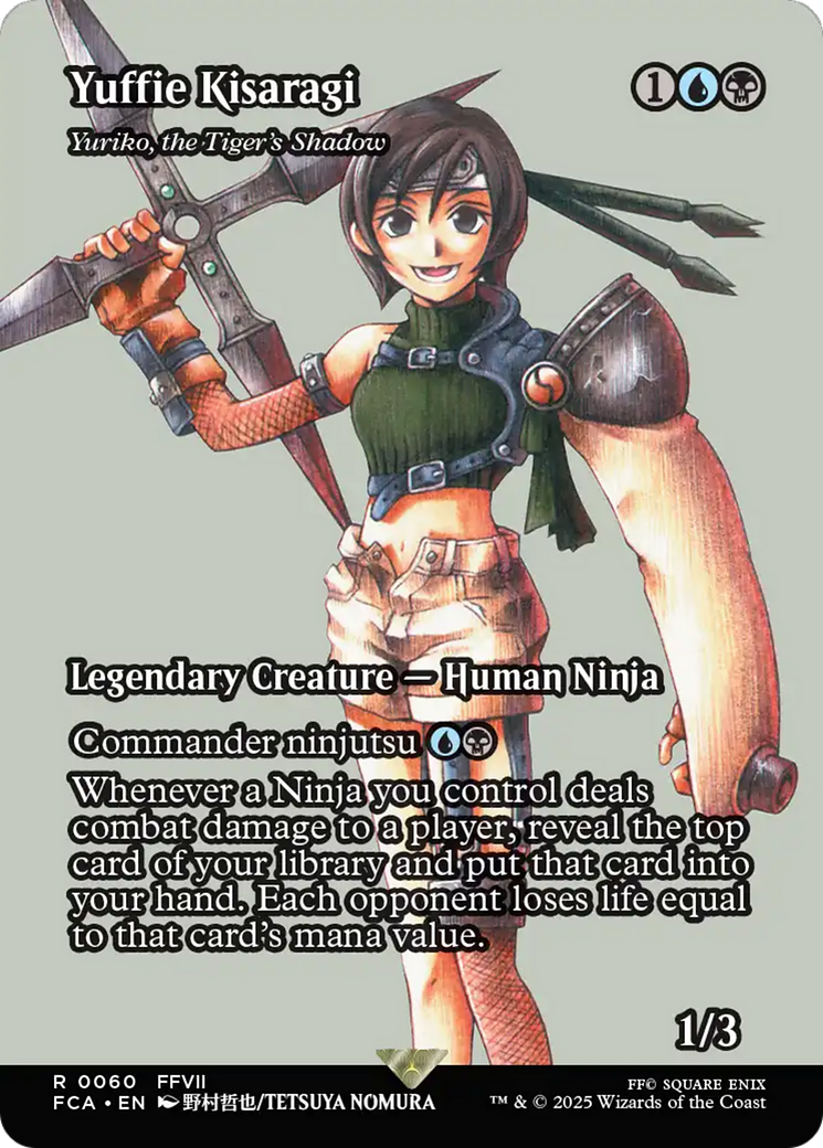 Yuffie Kisaragi - Yuriko, the Tiger's Shadow (Showcase) [FINAL FANTASY : Through the Ages] | Chromatic Games