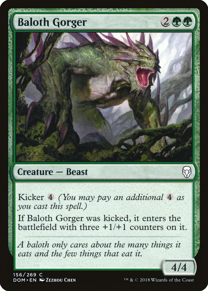 Baloth Gorger 156/269 (Dominaria)  | Chromatic Games