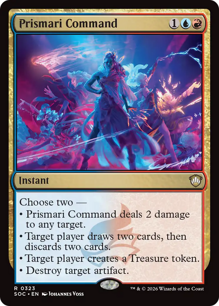 Prismari Command [Secrets of Strixhaven Commander] | Chromatic Games