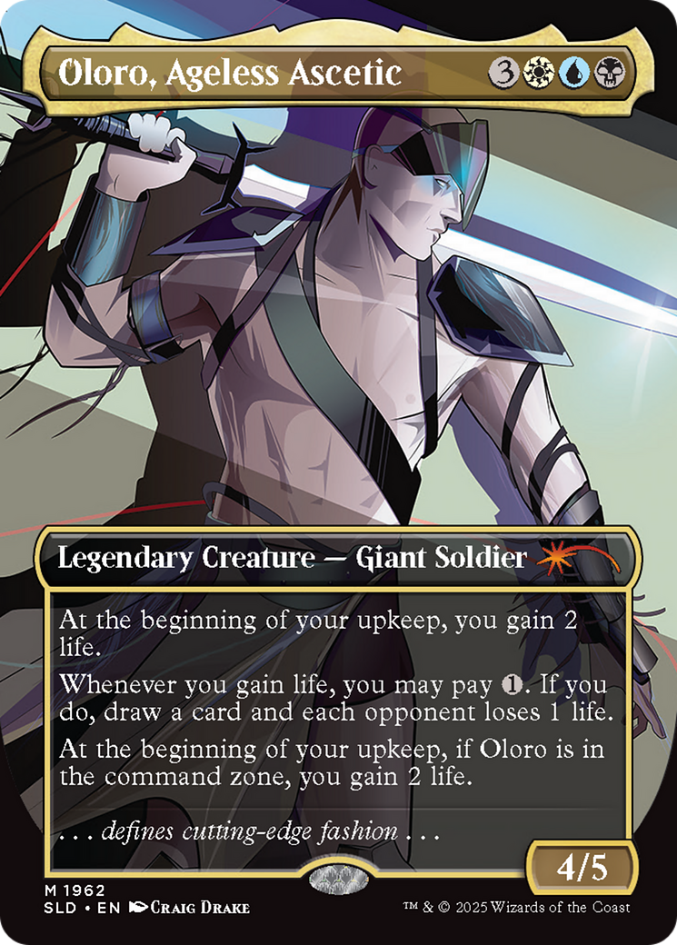 Oloro, Ageless Ascetic (Rainbow Foil) [Secret Lair Drop Series] | Chromatic Games