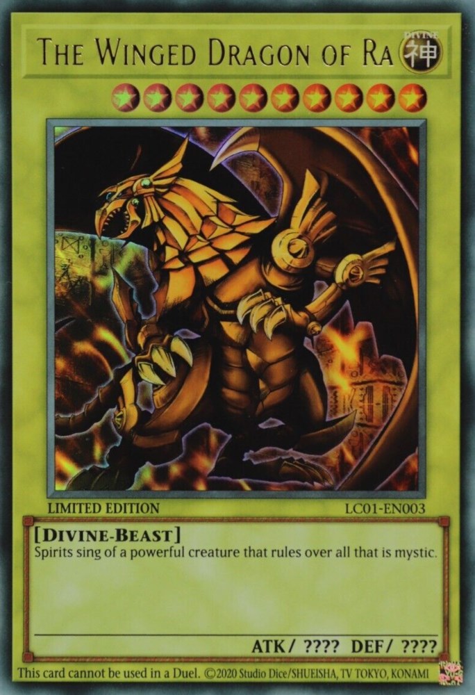 The Winged Dragon of Ra (25th Anniversary) [LC01-EN003] Ultra Rare | Chromatic Games
