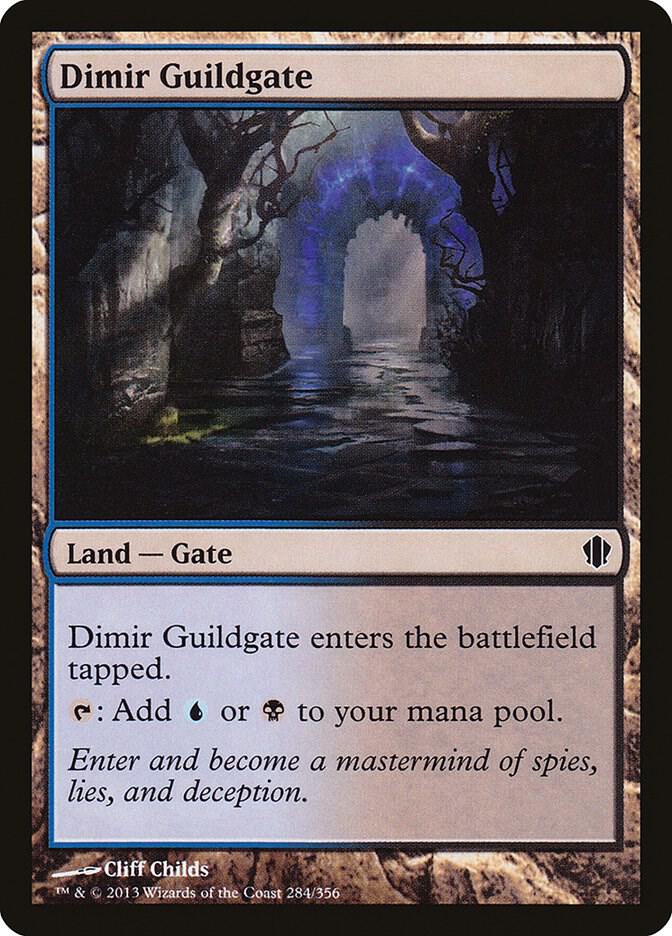 Dimir Guildgate 284/356 (Commander 2013)  | Chromatic Games