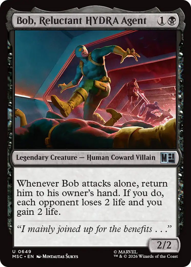 Bob, Reluctant HYDRA Agent [Marvel Super Heroes Commander] | Chromatic Games