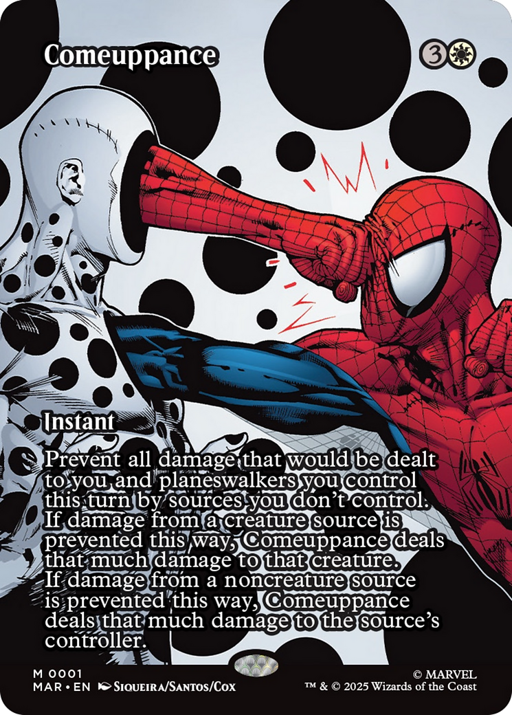 Comeuppance (Borderless) [Marvel's Spider-Man: Eternal-Legal] | Chromatic Games