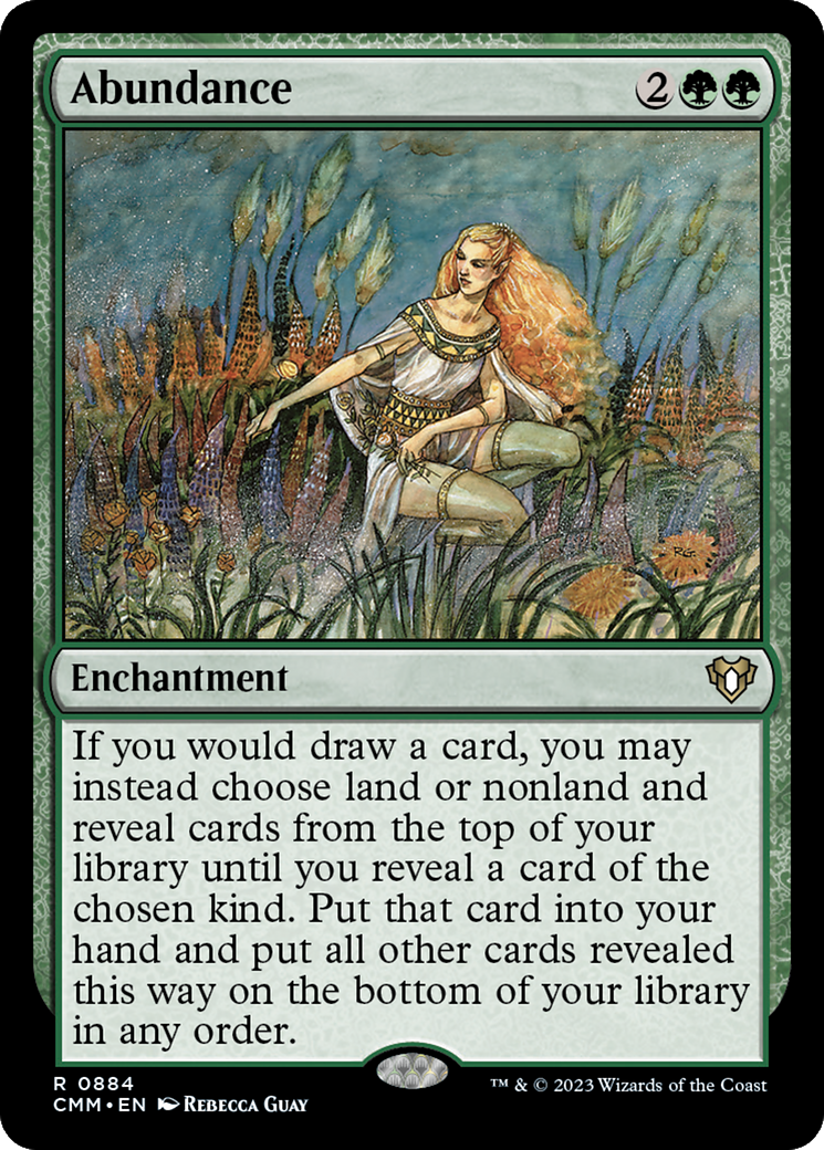 Abundance [Commander Masters] | Chromatic Games