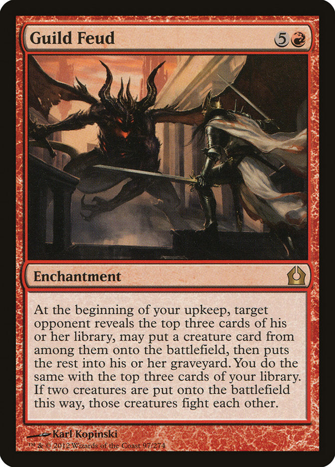 Guild Feud 97/274 (Return to Ravnica)  | Chromatic Games