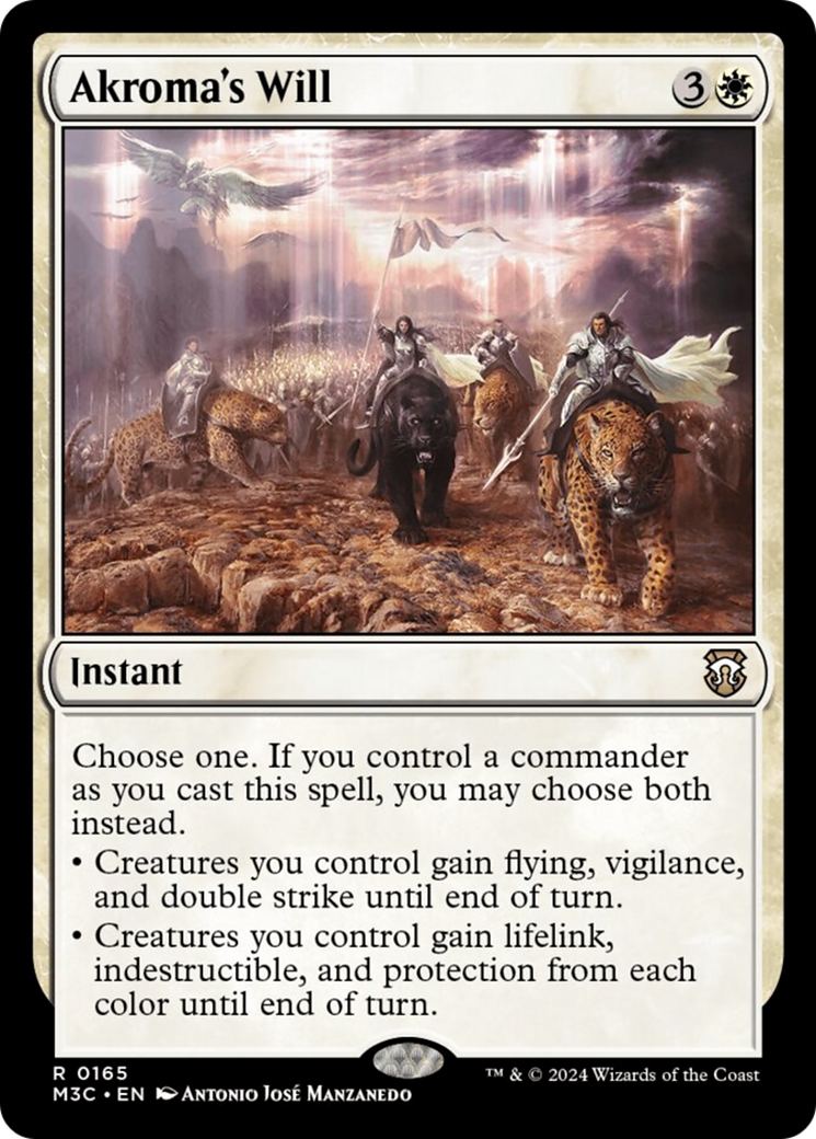 Akroma's Will [Modern Horizons 3 Commander] | Chromatic Games