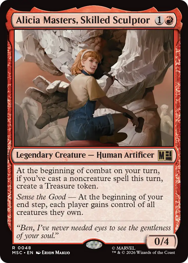 Alicia Masters, Skilled Sculptor [Marvel Super Heroes Commander] | Chromatic Games