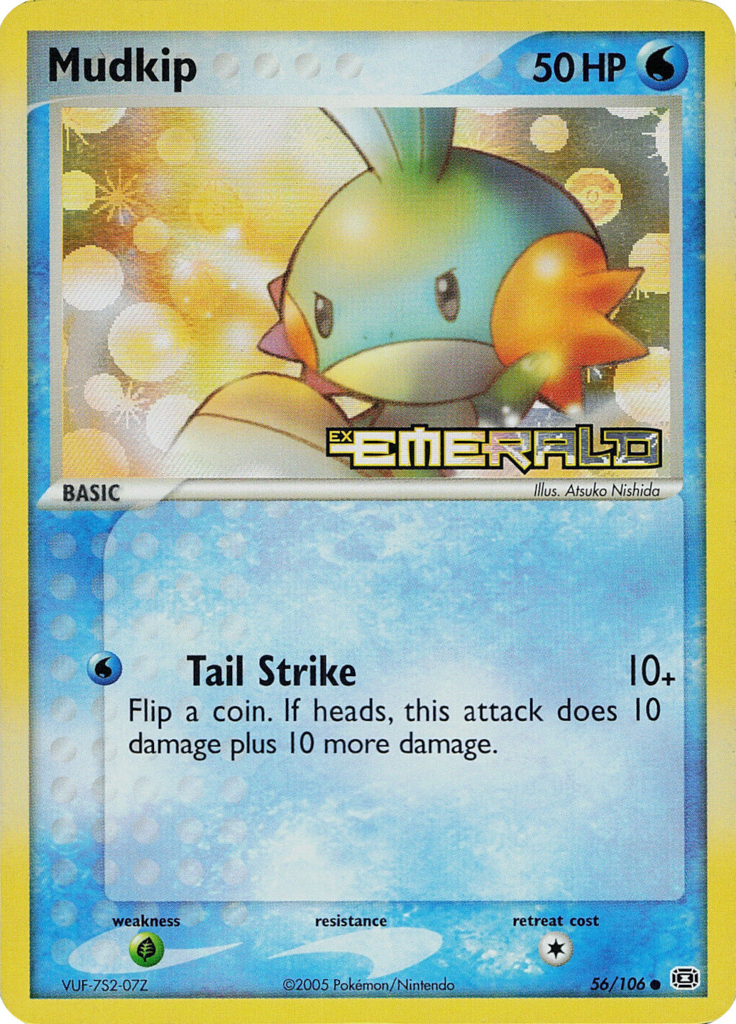 Mudkip (56/106) (Stamped) [EX: Emerald] | Chromatic Games