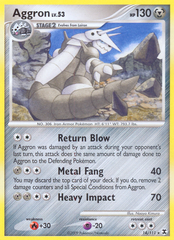 Aggron (14/111) [Platinum: Rising Rivals] | Chromatic Games