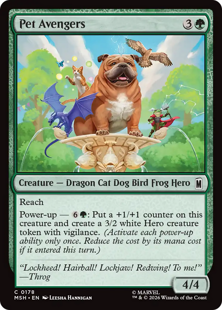 Pet Avengers [Marvel Super Heroes] | Chromatic Games