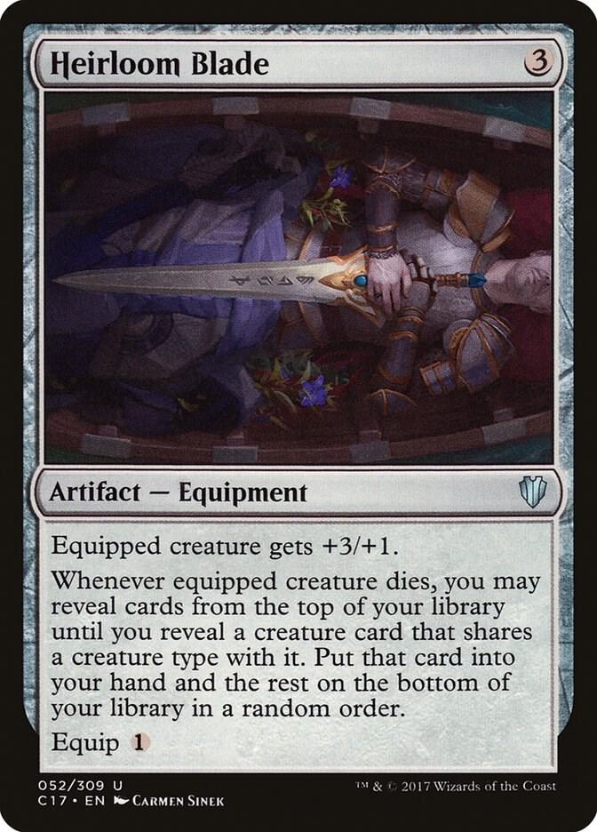 Heirloom Blade 52/309 (Commander 2017)  | Chromatic Games