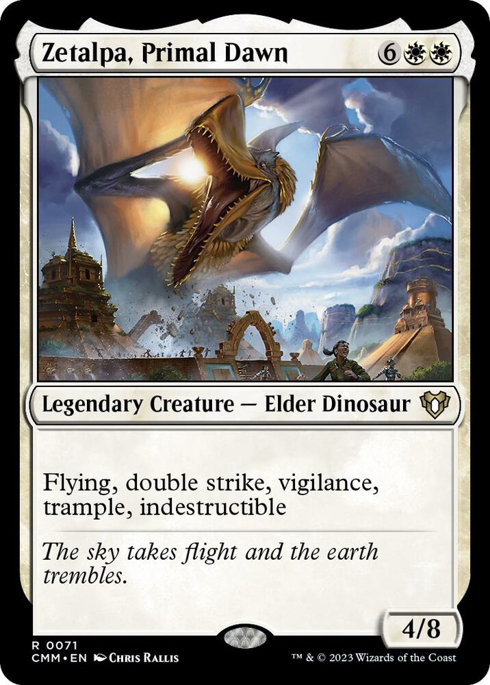 Zetalpa, Primal Dawn 71 (Commander Masters)  | Chromatic Games