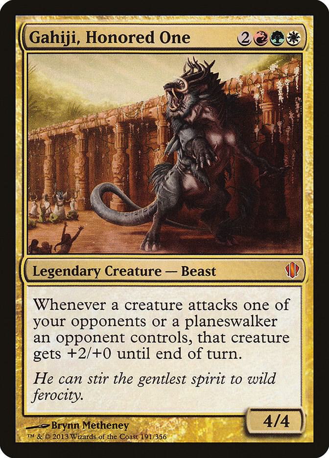Gahiji, Honored One 191/356 (Commander 2013)  | Chromatic Games