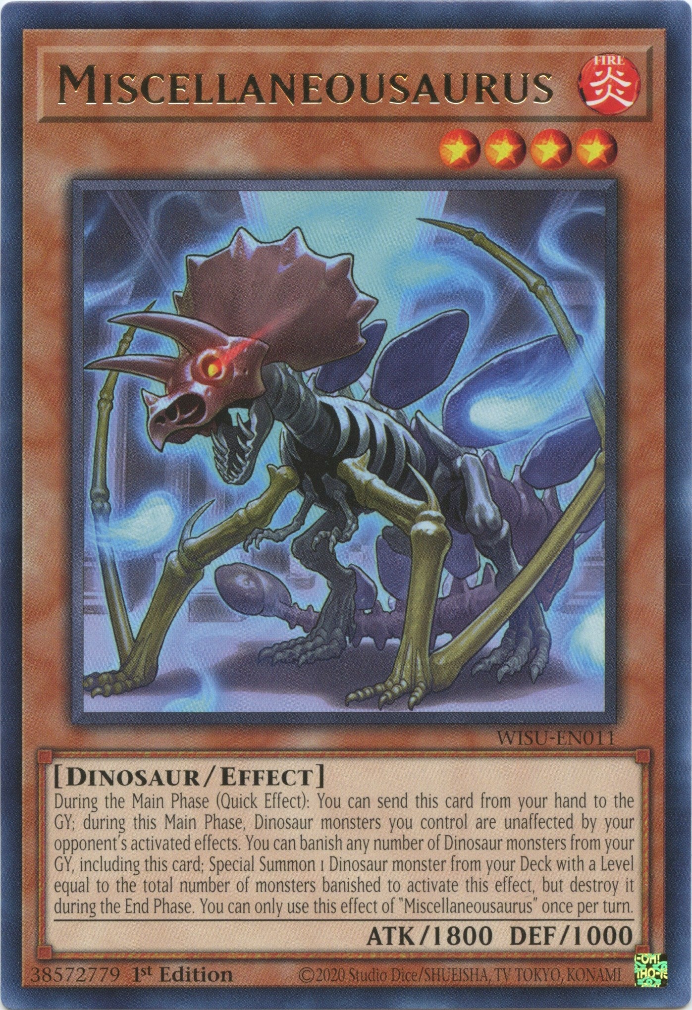 Miscellaneousaurus [WISU-EN011] Rare | Chromatic Games