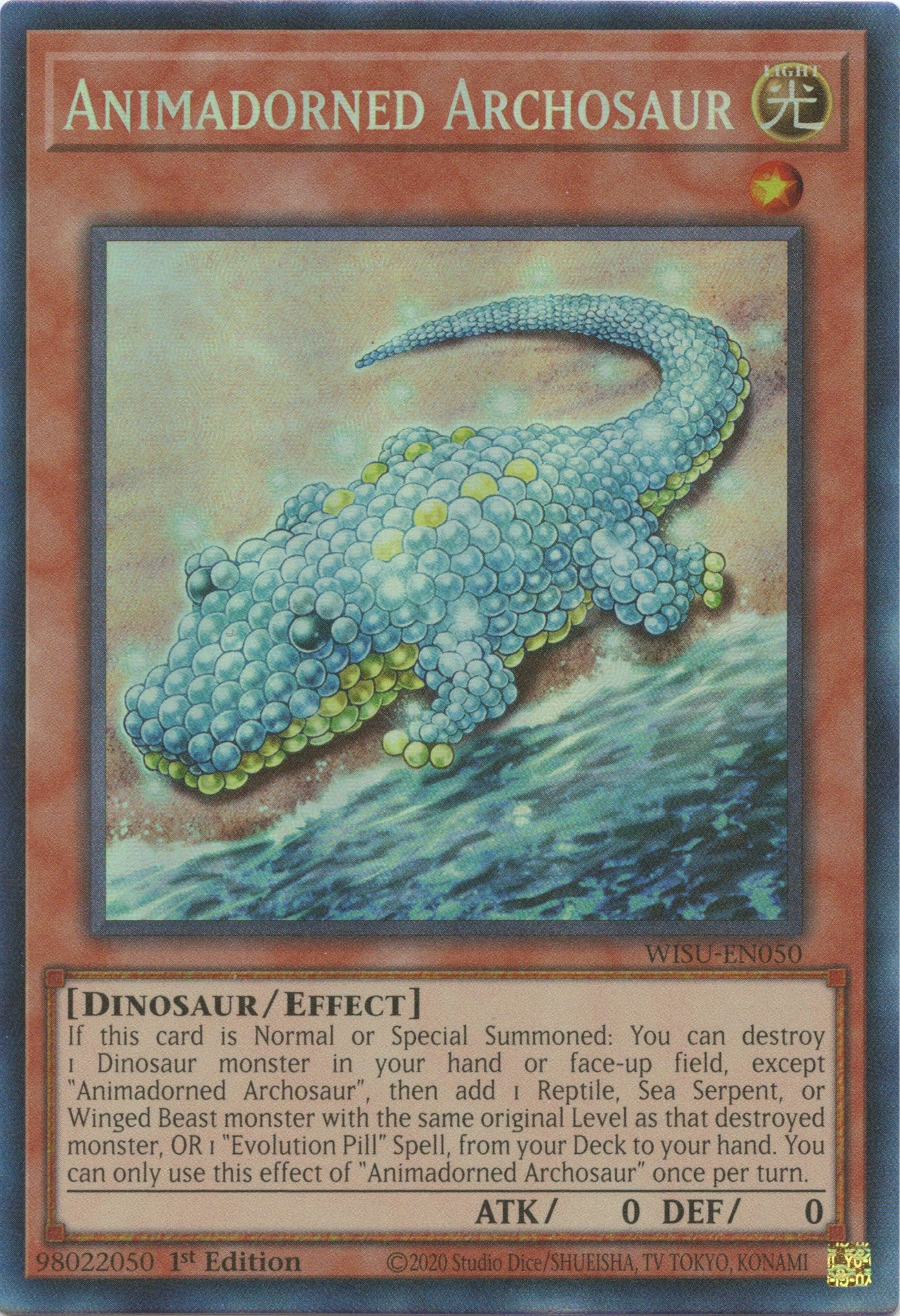 Animadorned Archosaur [WISU-EN050] Collector's Rare | Chromatic Games