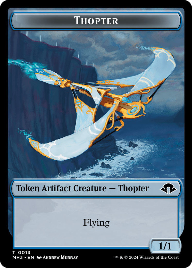 Phyrexian Germ // Thopter Double-Sided Token [Modern Horizons 3 Tokens] | Chromatic Games