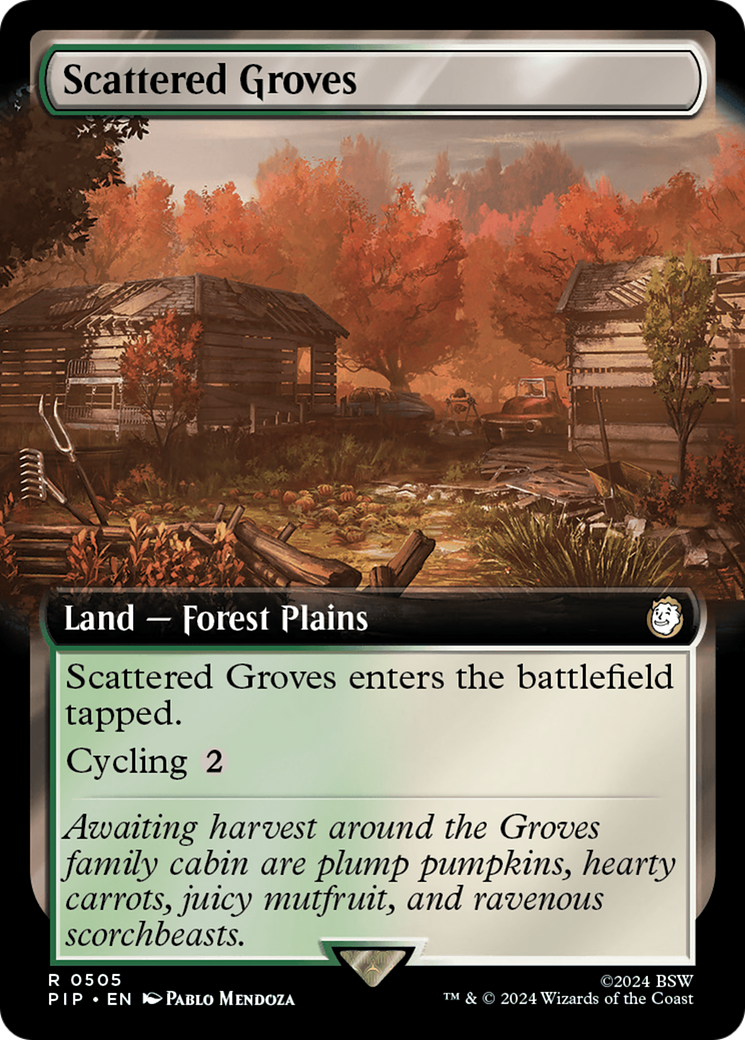 Scattered Groves (Extended Art) [Fallout] | Chromatic Games