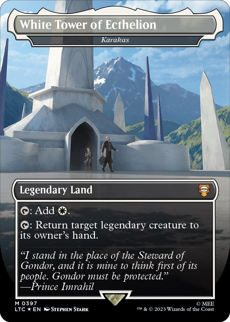 White Tower of Ecthelion - Karakas (Surge Foil Realms and Relics) [The Lord of the Rings: Tales of Middle-Earth Commander] | Chromatic Games