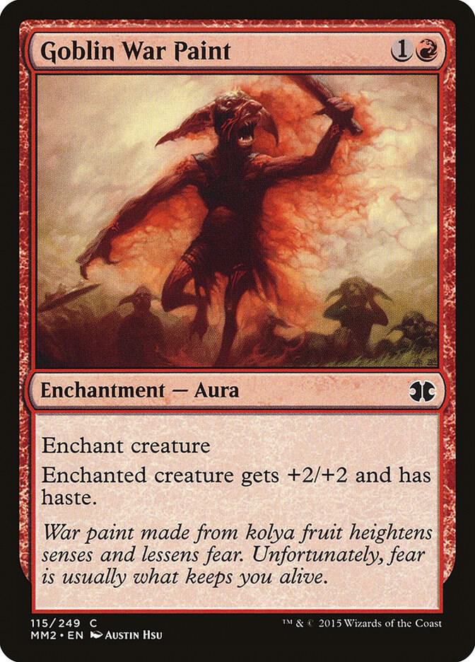 Goblin War Paint 115/249 (Modern Masters 2015)  | Chromatic Games