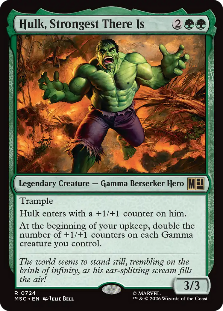 Hulk, Strongest There Is [Marvel Super Heroes Commander] | Chromatic Games