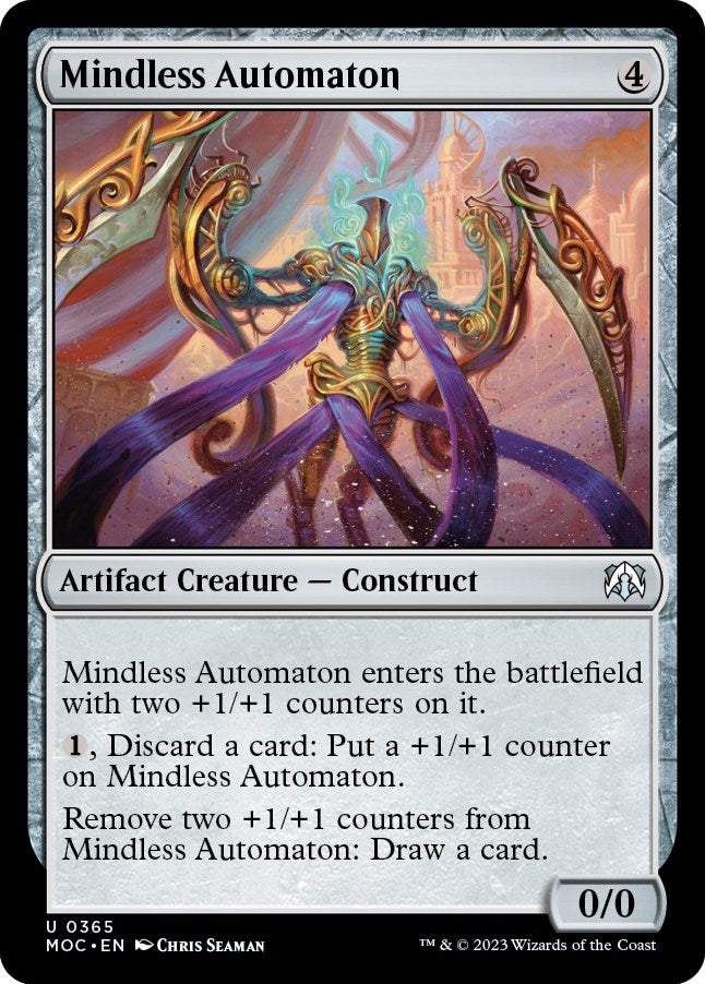 Mindless Automaton [March of the Machine Commander] | Chromatic Games