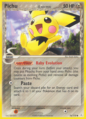 Pichu (76/110) (Delta Species) [EX: Holon Phantoms] | Chromatic Games