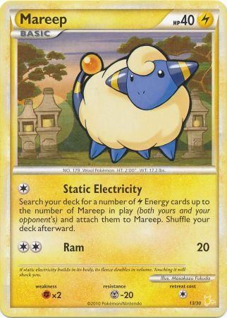 Mareep (13/30) [HeartGold & SoulSilver: Trainer Kit - Raichu] | Chromatic Games