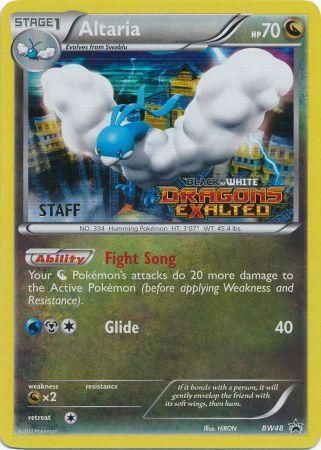 Altaria (BW48) (Staff Prerelease Promo) [Black & White: Black Star Promos] | Chromatic Games