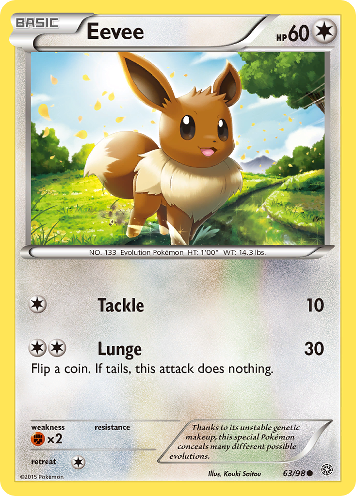 Eevee (63/98) [XY: Ancient Origins] | Chromatic Games