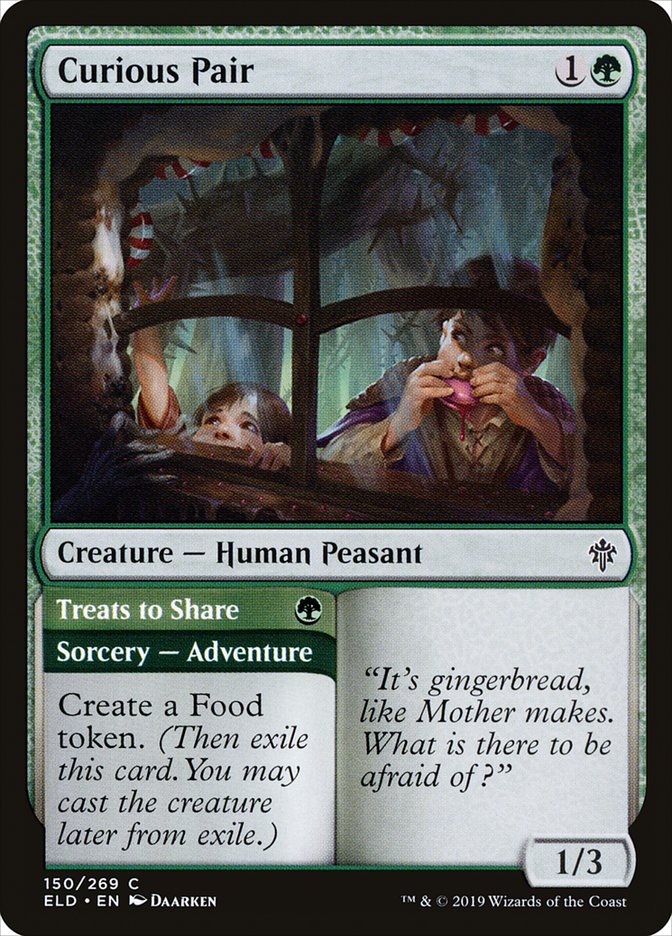 Curious Pair // Treats to Share 150/269 (Throne of Eldraine)  | Chromatic Games