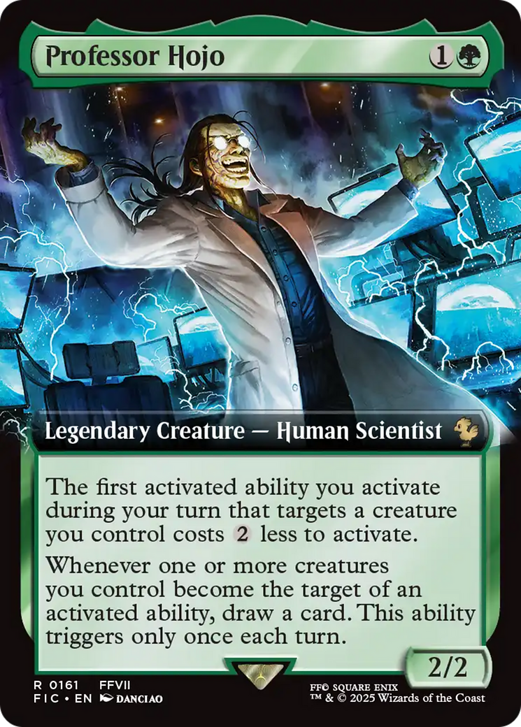 Professor Hojo (Extended Art) [FINAL FANTASY Commander] | Chromatic Games