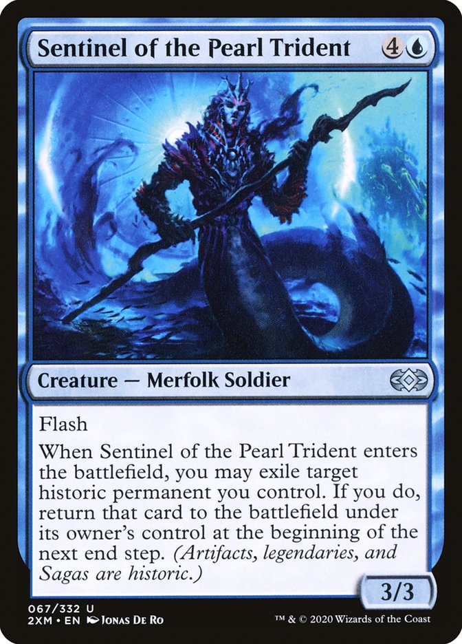 Sentinel of the Pearl Trident 67/332 (Double Masters)  | Chromatic Games