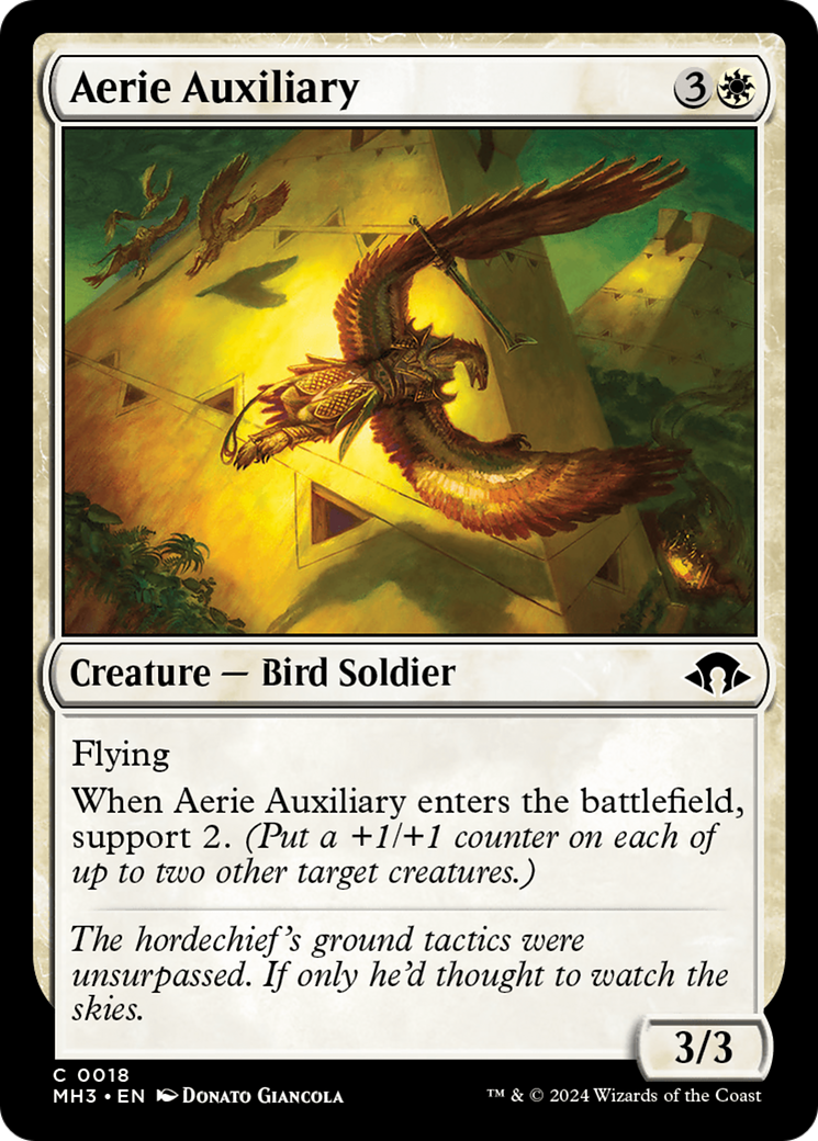 Aerie Auxiliary [Modern Horizons 3] | Chromatic Games