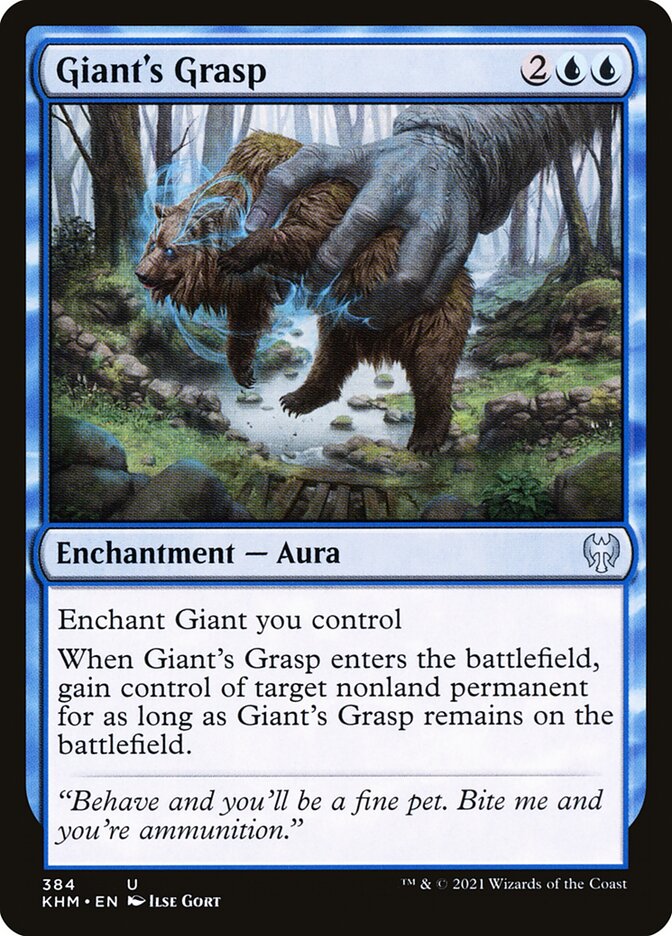 Giant's Grasp 384/285 (Kaldheim)  | Chromatic Games