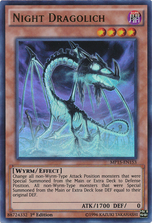 Night Dragolich [MP15-EN153] Ultra Rare | Chromatic Games