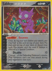 Sableye (10/100) [EX: Crystal Guardians] | Chromatic Games