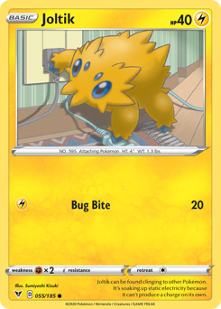 Joltik (055/185) [Sword & Shield: Vivid Voltage] | Chromatic Games