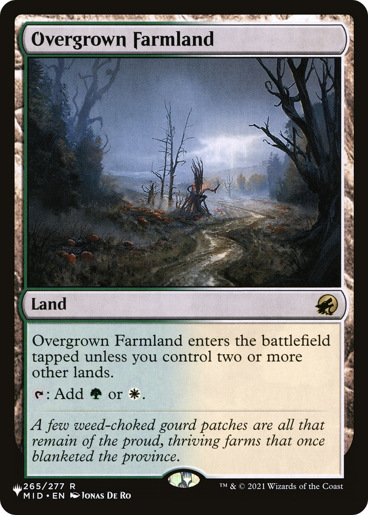 Overgrown Farmland [The List] | Chromatic Games
