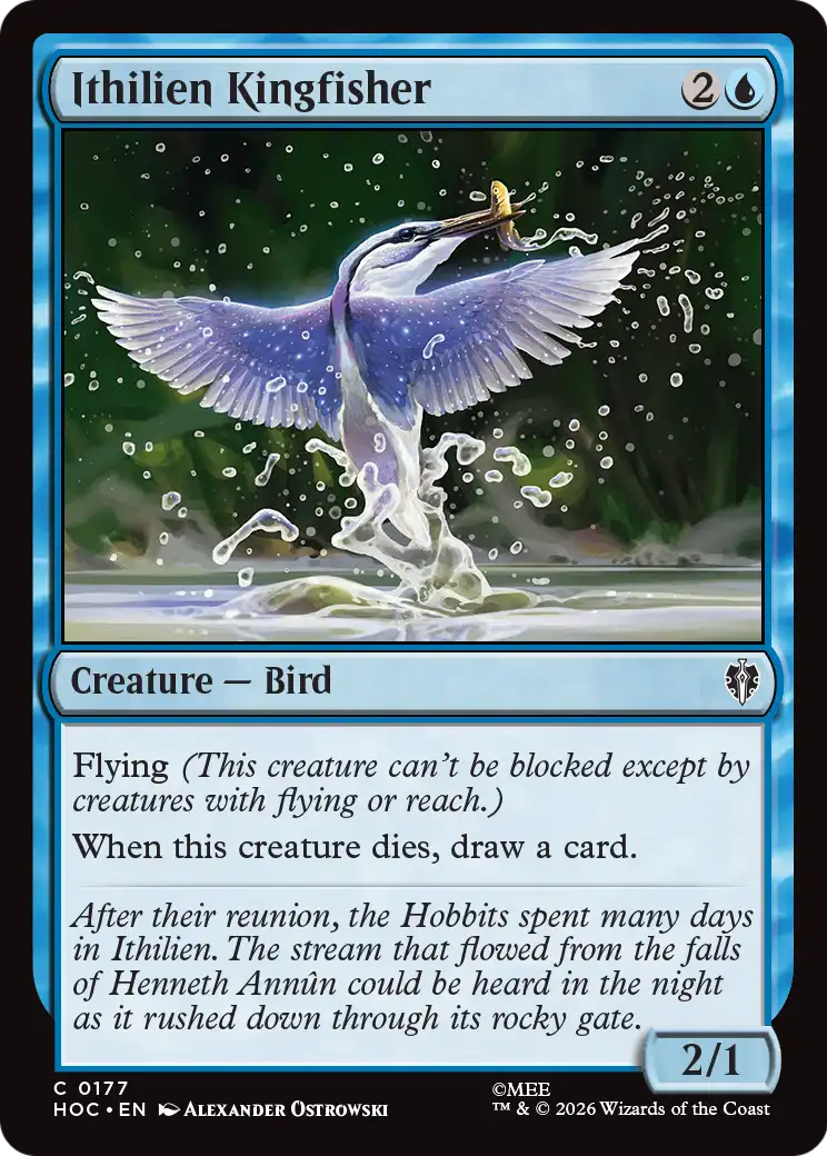 Ithilien Kingfisher [The Hobbit: Eternal-Legal] | Chromatic Games