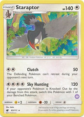 Staraptor (83/111) (Deck Exclusive #22) [Sun & Moon: Trainer Kit - Alolan Sandslash] | Chromatic Games