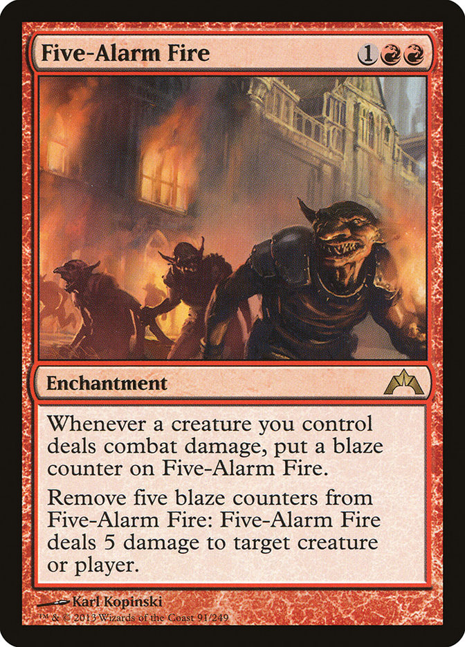 Five-Alarm Fire 91/249 (Gatecrash)  | Chromatic Games