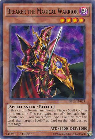 Breaker the Magical Warrior [BP03-EN005] Shatterfoil Rare | Chromatic Games