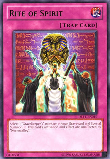 Rite of Spirit (Green) [DL11-EN019] Rare | Chromatic Games
