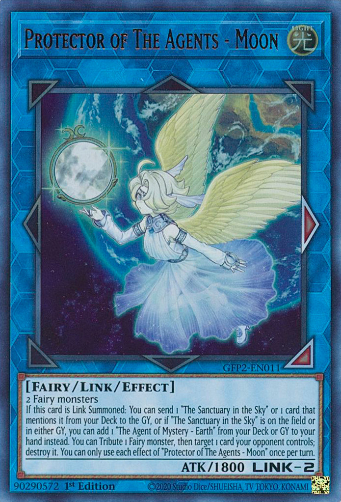 Protector of The Agents - Moon [GFP2-EN011] Ultra Rare | Chromatic Games